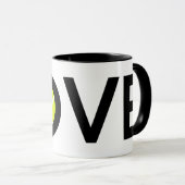 Tennisbal Mok (Voorkant rechts)