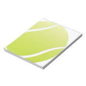 tennisbal notitieblok (Gedraaid)