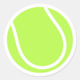 Tennisbal ontwerp Sticker