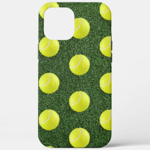 Tennisbal op groen gras iPhone 12 pro max hoesje