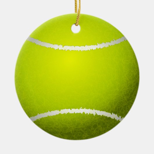tennisbal ornament (Voorkant)