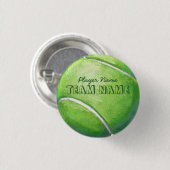 Tennisbal Ronde Button 3,2 Cm (Voorkant /achterkant)