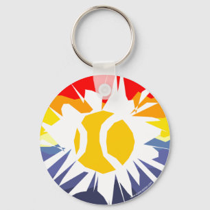 Tennisbal Sleutelhanger