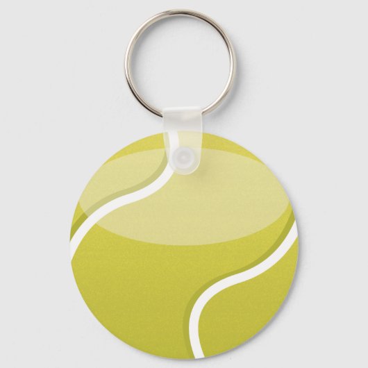 Tennisbal Sleutelhanger (Voorkant)