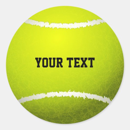 tennisbal Stickers (Voorkant)