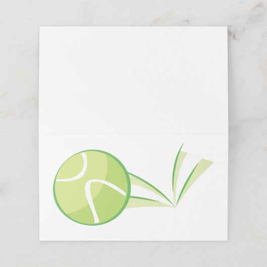 Tennisbal stuiteren (Buitenkant ongevouwen)