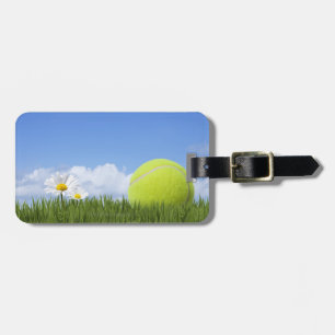 Tennisballen Bagagelabel