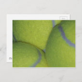 Tennisballen Briefkaart (Voorkant / Achterkant)