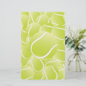 tennisballen briefpapier (Staand voorkant)