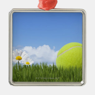 Tennisballen Metalen Ornament