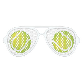 Tennisballen Party Shades Aviator Zonnebril