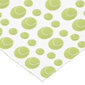 tennisballen patroon korte tafelloper (Hoek)