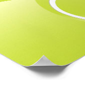 tennisballen poster (Hoek)