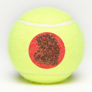 Tennisballen van Red Bull