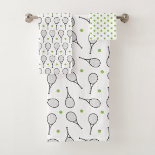 Tennisbalpatroon Bad Handdoek