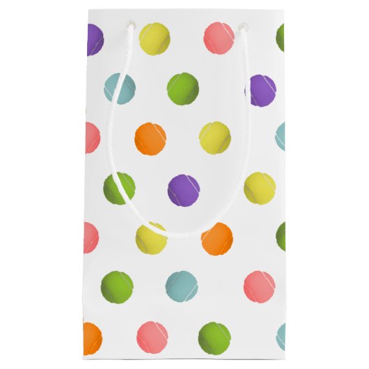 Tennisfeestgunsten Klein Cadeauzakje (Voorkant)