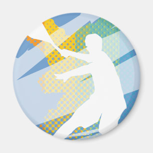 Tennisgeschenken voor tennisspelers en tennisfans magneet