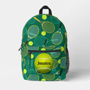 Tennisontwerp Bedrukte Rugzak
