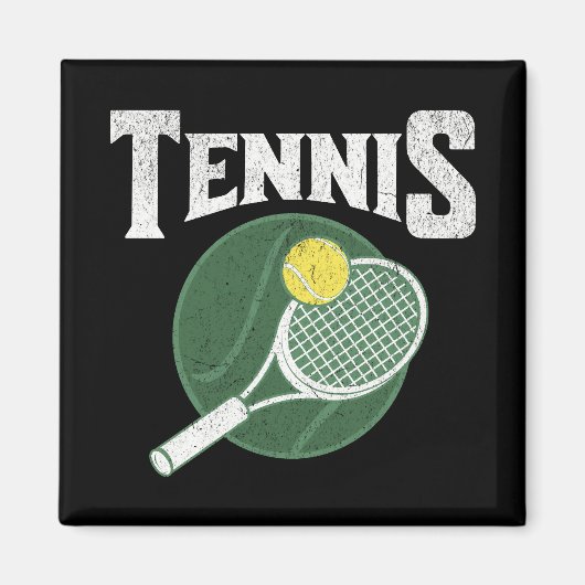Tennisontwerp Magneet (Voorkant)