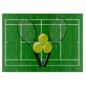 Tennisontwerp Snijplank (Voorkant)