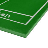 Tennisontwerp Snijplank (Hoek)