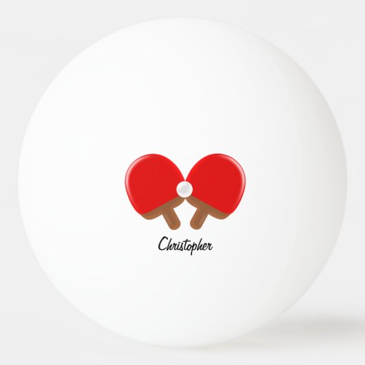 Tennisontwerp van tabel pingpongballen (Achterkant)