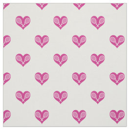 🎾 💝 Tennispatroon, aangepaste achtergrond Stof