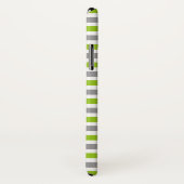 Tennisracket en bal groene strepen Case-Mate iPhone case (Achterkant / rechts)