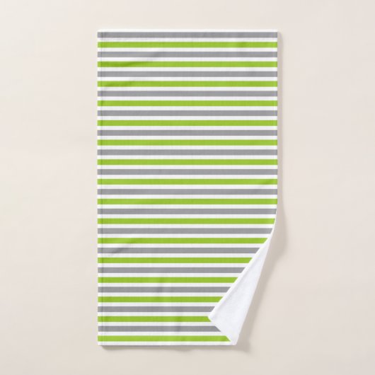 Tennisracket en bal, rand en monogram bad handdoek (Handdoek)