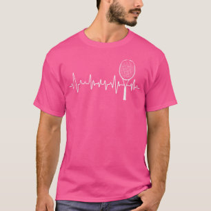 Tennisracket Pulse Heartbeat - Ekg Tournament Spo T-shirt