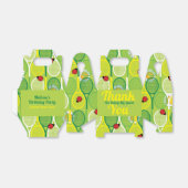 tennisrackets met ladyvogels bedankdoosjes (Uitgevouwen)