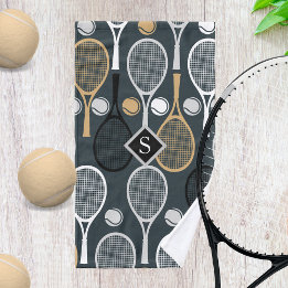 Tennisrackets Monogram Sport Handdoek