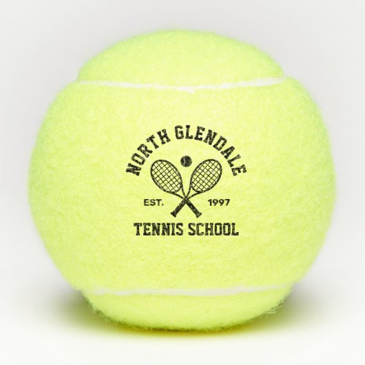 tennisschool tennisballen (Voorkant)