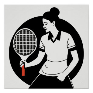 Tennisser Glossy Poster Perfect Poster