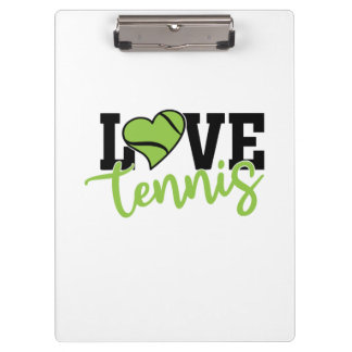 Tennisser | Houd van tennis Klembord