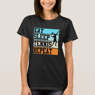Tennisser Tennis Racket Gezegde T-shirt