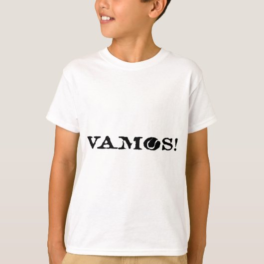 Tennisslogan T-shirt (Voorkant)