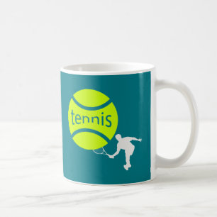 Tennisspeler Koffiemok