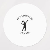 Tennissporttijd Labels (Design 1)