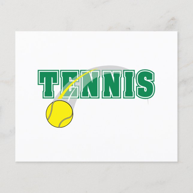 tennistekstafbeelding (Voorkant)