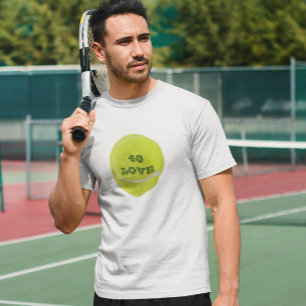 Tennisviering Verjaardag T-shirt