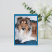 Tennyson-A collie Briefkaart (Staand voorkant)