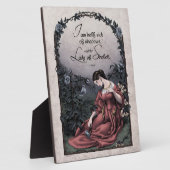 Tennyson Lady of Shalott Victorian 8x10 Art Plaque (Côté)