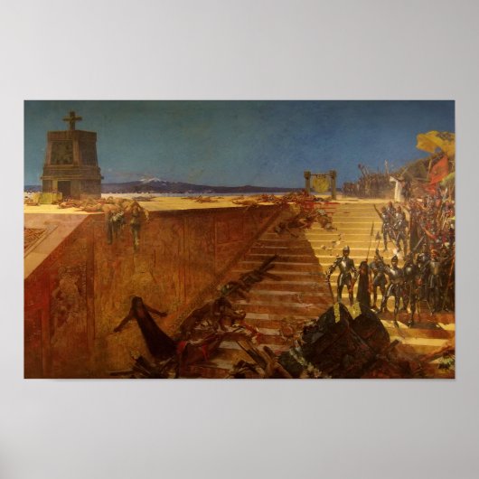 Tenochtitlan Poster (Voorkant)