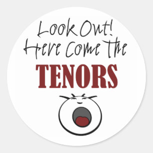Tenor Ronde Sticker