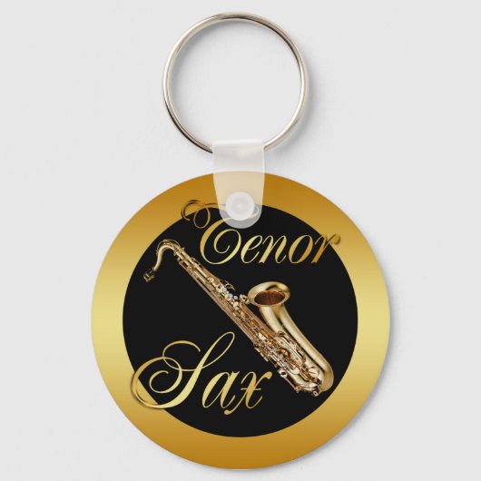 TENOR SAX SLEUTELHANGER (Voorkant)