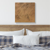 Tenoumer Crater in Mauritanië Canvas Afdruk (Insitu (Slaapkamer))