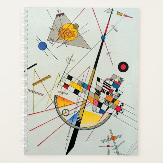 Tension délicate par Wassily Kandinsky (Devant)