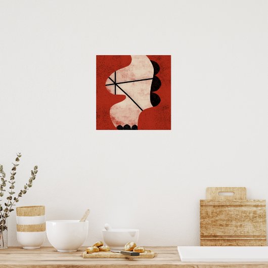 Tension Poster OEuvre murale (Cuisine)