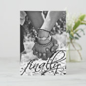 Tenslotte Aankondiging van de Verloving (Staand voorkant)